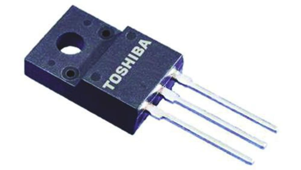 Toshiba MOSFET, Nチャンネル, 3 A, スルーホール, 3 ピン Toshiba MOSFET, Nチャンネル, 3 A, スルーホール, 3 ピン