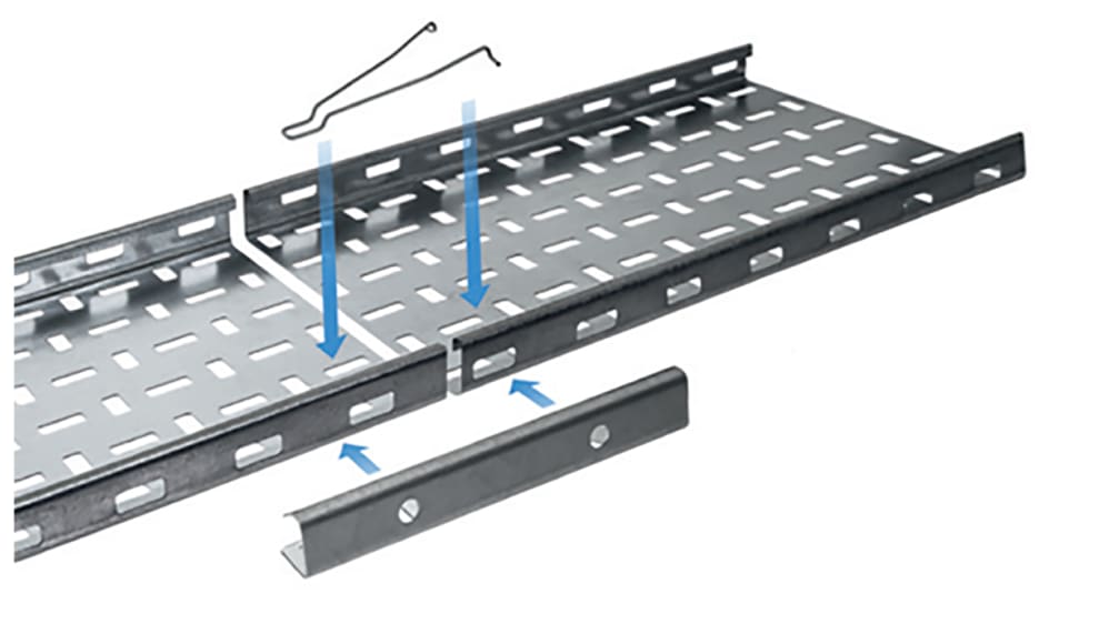 SCLPG | Legrand Swiftclip Pre-Galvanised Steel Cable Tray