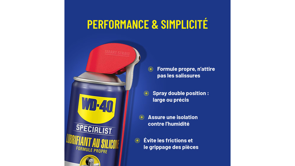 Lubrifiant au Silicone WD-40 Specialist 400ml