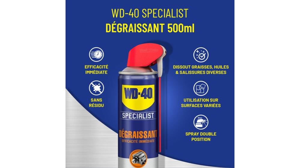 Dégraissant efficacité immédiate wd-40 specialist™ 500 ml WD40 73006635