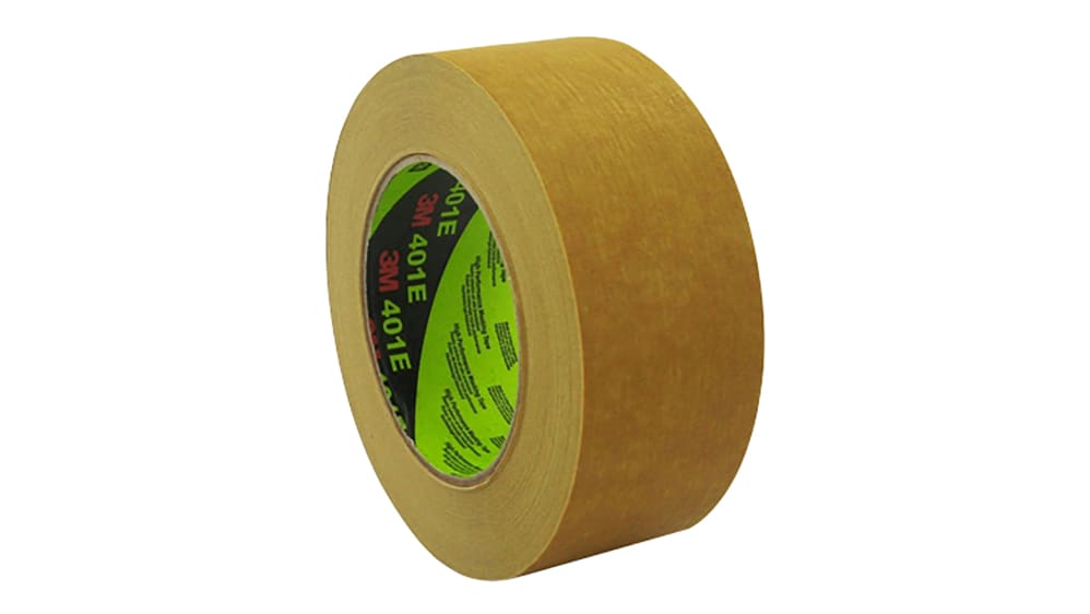 401E36, Ruban de masquage Papier 3M SCOTCH 401E, 36mm x 50m, Marron