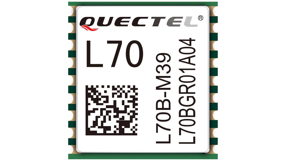 Quectel GPSモジュール UART 高さ：2.5mm L70B-M39 | RS