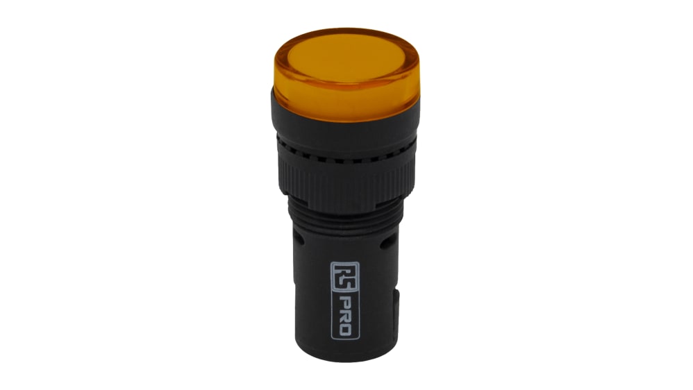 RS PRO パイロットランプ 表示灯 LED 黄 丸型 | RS