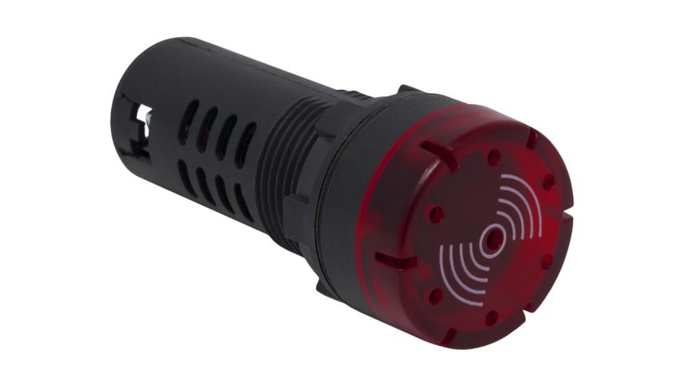 RS PRO Leuchtmelder 230V ac Rot, Ausschnitt-Ø 22mm LED Tafelmontage IP30  Schraub