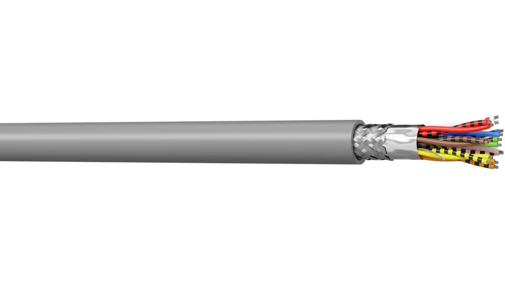 MCP8 | AXINDUS データケーブル MP22Eシリーズ, 8ペア, 100 m 0.22 mm²