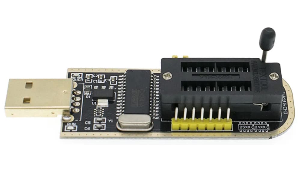 Programmateur Universel USB - Supporte BIOS Flash, EEPROM - 12 Mbps - Pour Puce Mémoire