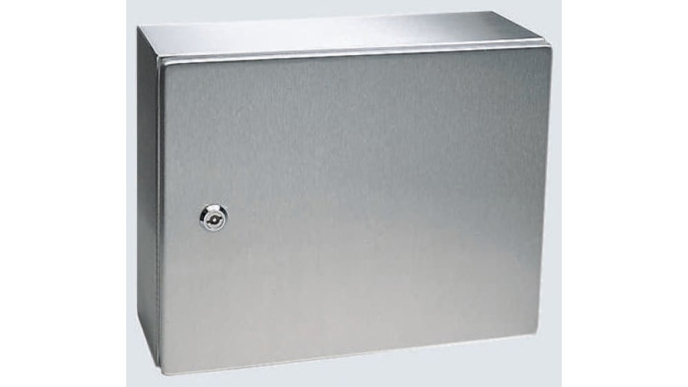 1015600 Rittal AE Series 304 Stainless Steel Wall Box, IP66, 500 mm x 400  mm x 210mm RS
