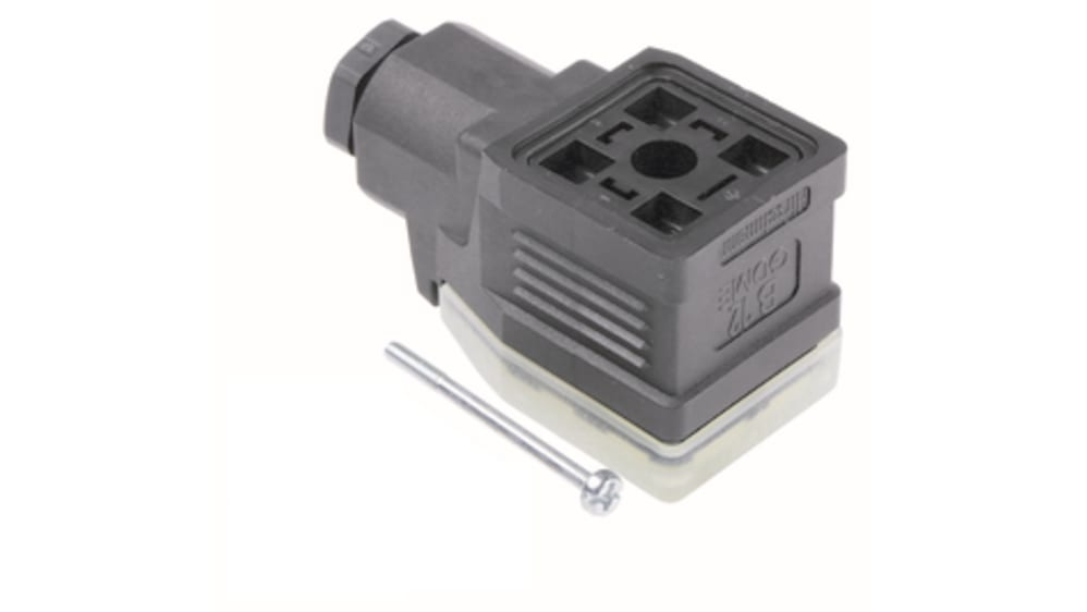 933029100 GDME 2011 black | Hirschmann GDME Ventilsteckverbinder 