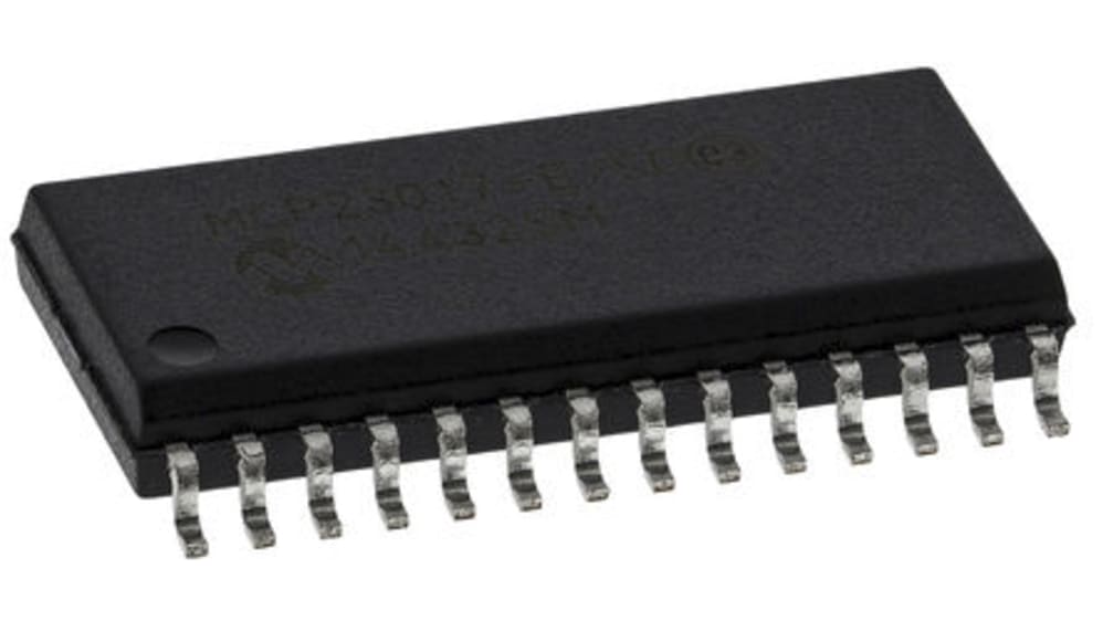 MCP23017-E/SP I/O-Expander – DIP-28, 16 Bit, I2C – 2 Stück – Für Microcontroller & Digitale Erweiterungen