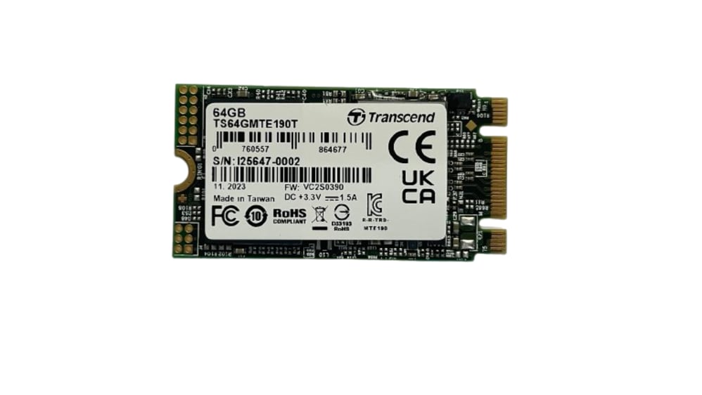 Transcend TS64GMTE190T M.2 (2242) 64 GB Internal SSD | RS