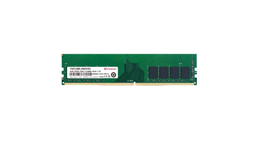 TS512MLH64V4H Transcend GB DDR4 Desktop, Laptop RAM, 2400Mbit