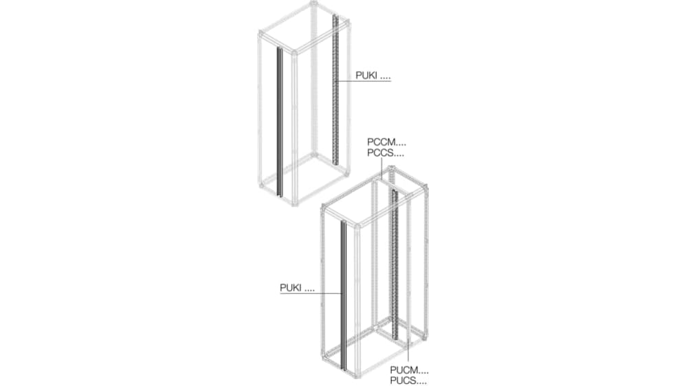 1STQ008040A0000 | ABB PUKI Series Galvanised Steel Crosspiece, 70mm W, 2000mm H, 35mm L For Use With PUKI2000 | RS 1STQ008040A0000 | ABB PUKI Series Galvanised Steel Crosspiece, 70mm W, 2000mm H, 35mm L For Use With PUKI2000 | RS