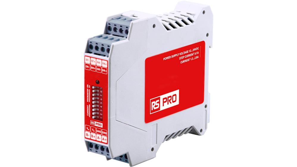 RS PRO Stepper Motor Controller, 12 → 24 V, 2, Phase, A