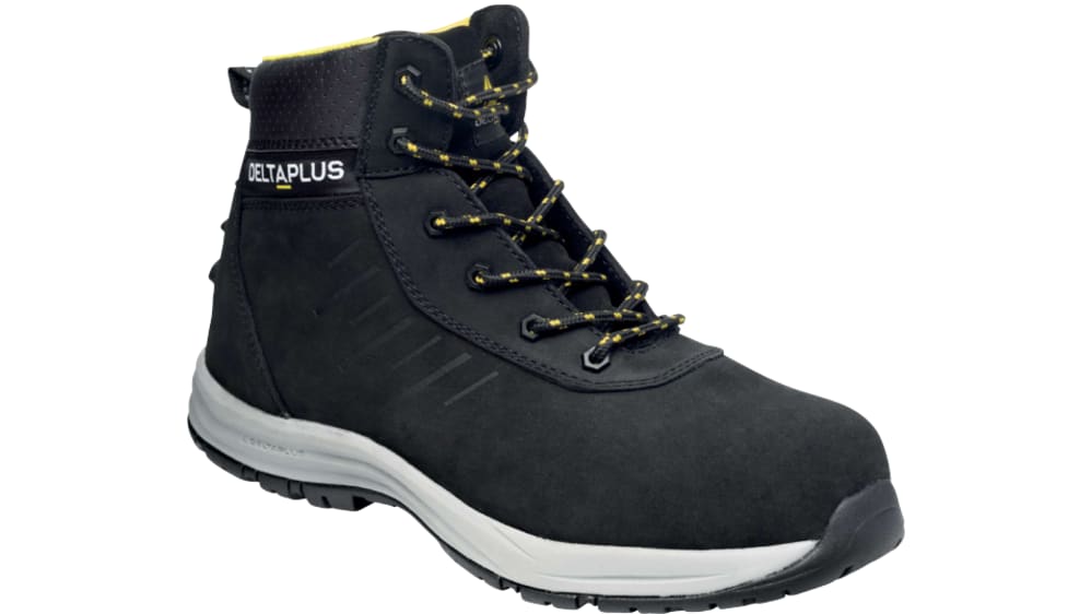 SAGA2S3SNO44 | Delta Plus SAGA2 S3S SR Black Composite Toe Capped