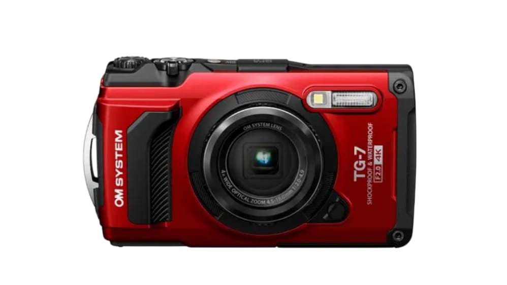 V110030RU000 Olympus TG7 Digital Camera RS