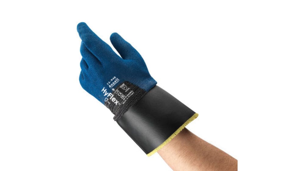 11948090 Ansell HyFlex 11-948 Blue Fibreglass, Polyamide