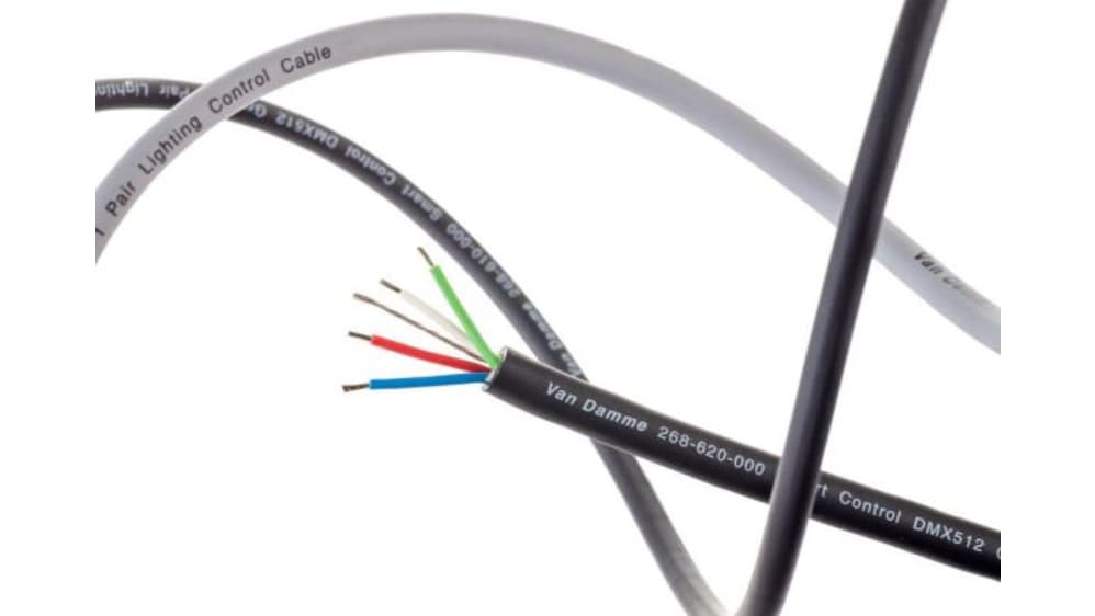 【照明用】Van Damme DMXケーブル 100m Van Damme｜バンダム イギリス製のハンドメイド・ケーブル 【照明用