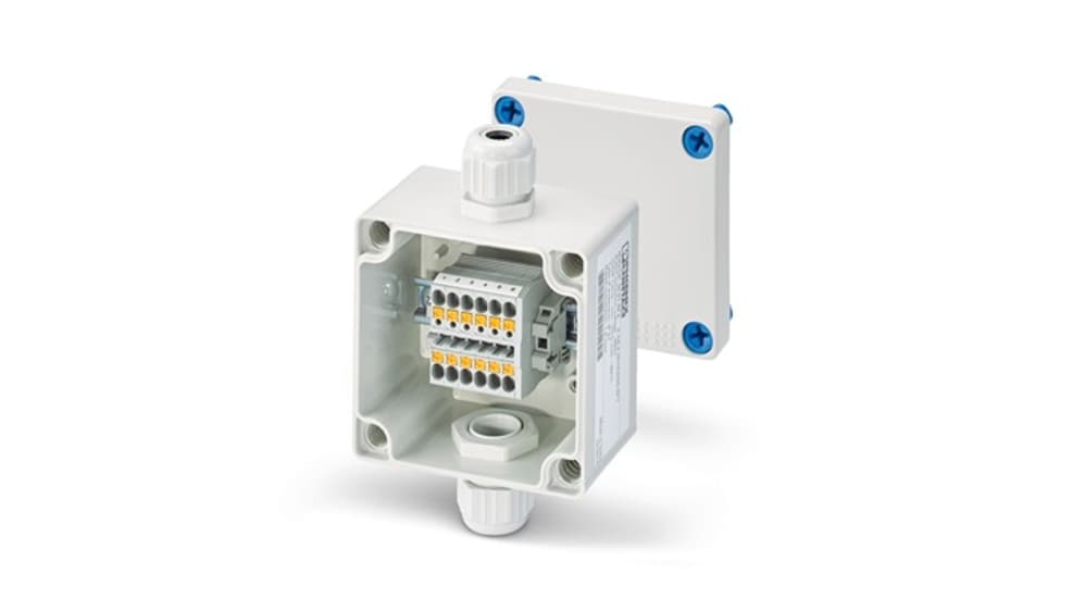 3001998 | Phoenix Contact E AB A ABS Installationsdose Grau, BxTxH