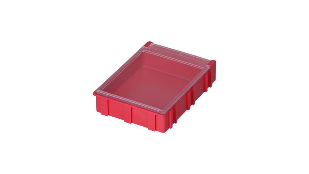 Licefa パーツケース 高さ：21mm 区画数：1, 奥行：63mm, 8150032 | RS