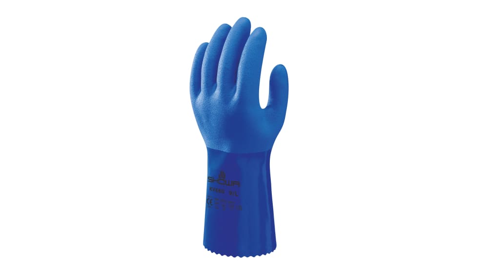 SHOKV6602 Showa KV660 Blue Kevlar Chemical Resistant, Cut