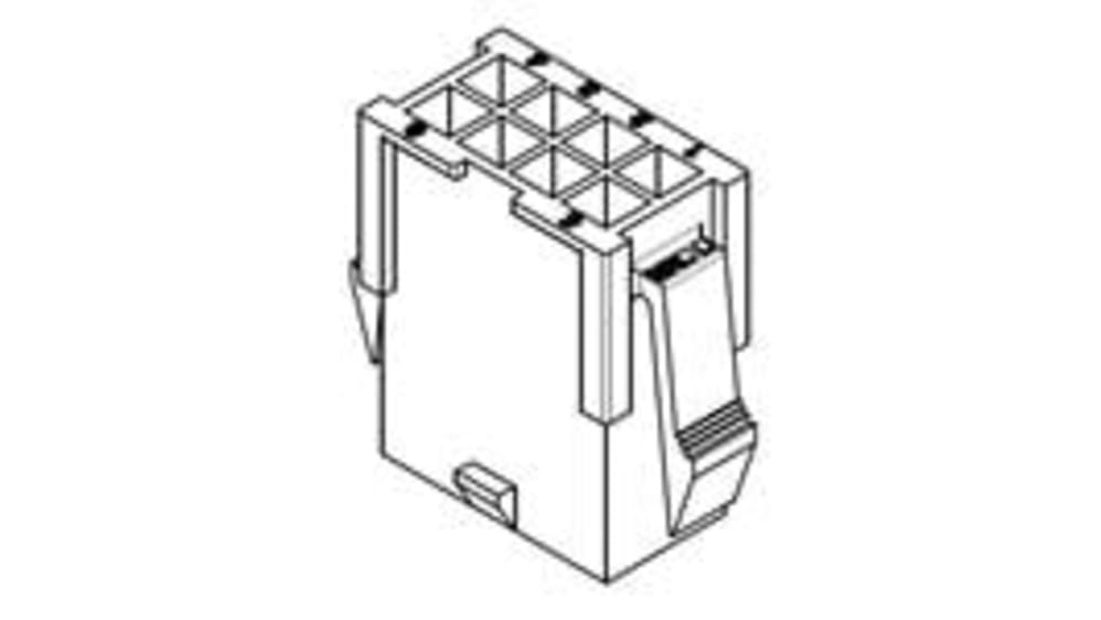 39-01-3189 | Molex, 5559 Male Connector Housing, 4.2 mm Pitch, 18