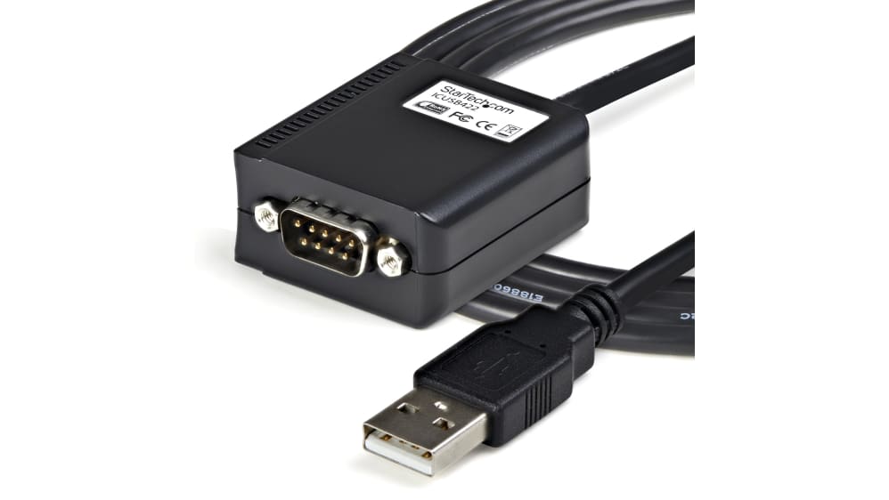 StarTech.com コンバータケーブル コネクタA:USB A /B:DB-9 ICUSB422 | RS