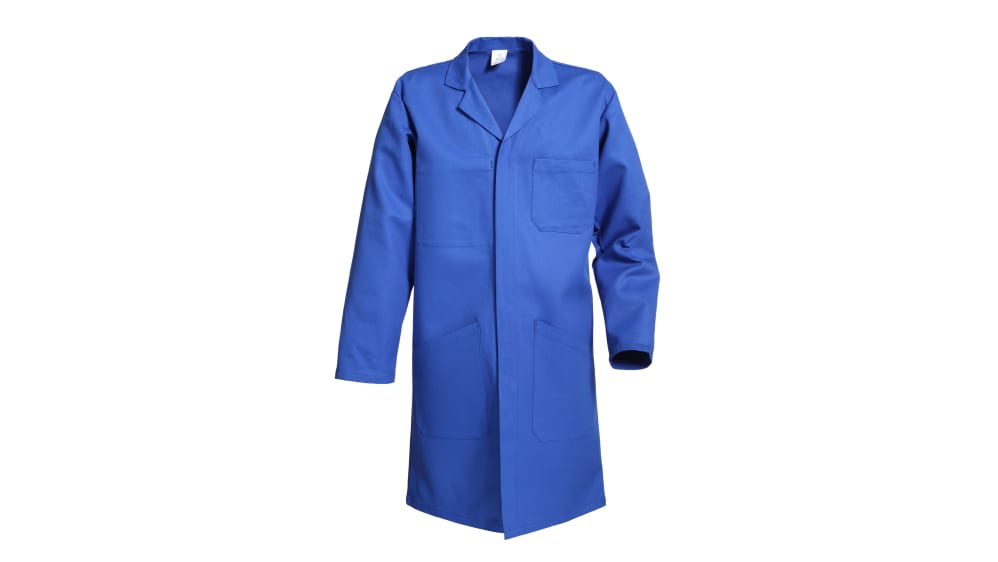 0891 0405 115 T4 MOLINEL Blue Reusable Lab Coat, XL RS