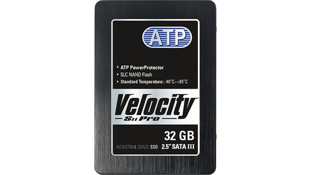 AF32GSSCJ-VACXP | ATP Geschwindigkeit SII Pro, 2,5 Zoll Intern SSD-Laufwerk  SATA III Industrieausführung, SLC, 32 GB, SSD | RS