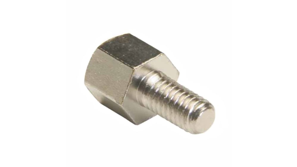 HARWIN Brass Hex Threaded Standoff, Male/Female R30-3000802, 8mm, M3 x 0.5 RS M3 エクステンションスペーサ
