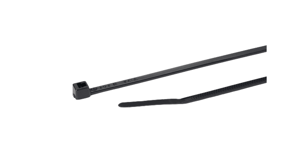 HellermannTyton Kabelbinder Schwarz – 4,8x301 Mm, 100 Stück, Polyamid