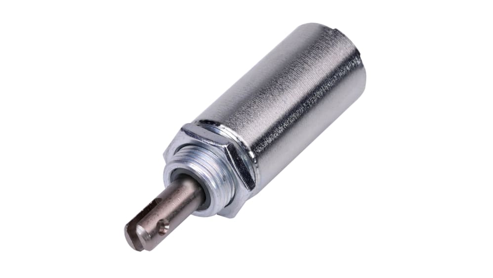 Johnson Electric リニアソレノイド, プル 26.67 mm, 12.7 mm, 195202