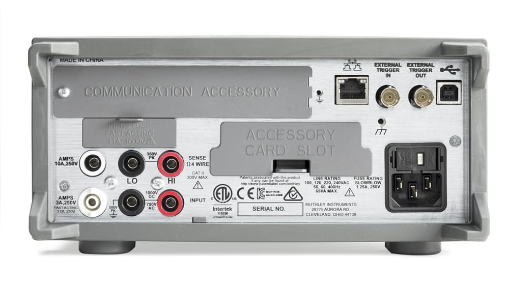 Keithley マルチメータ, ベンチタイプ, DMM6500 | RS Keithley マルチメータ, ベンチタイプ, DMM6500 | RS