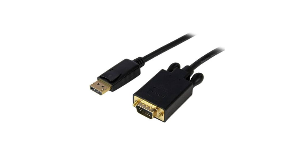 DisplayPort to VGA Adapter, 900mm Length 1920 x 1200 Maximum  Resolution