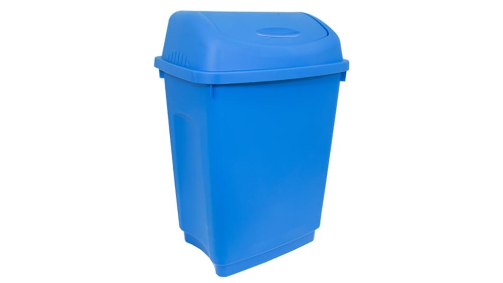 Charles Bentley 50 Litre Flip Top Kitchen Bin Various, 52 OFF