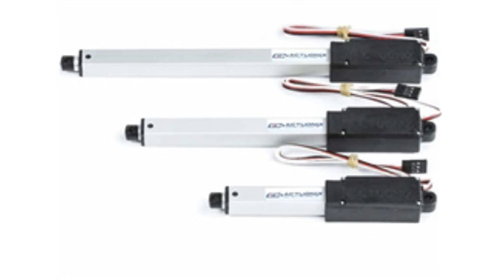 L16-50-63-6-R | Actuonix 電動リニアアクチュエータ, 最大 L16-50-63-6-R | Actuonix 電動リニアアクチュエータ, 最大