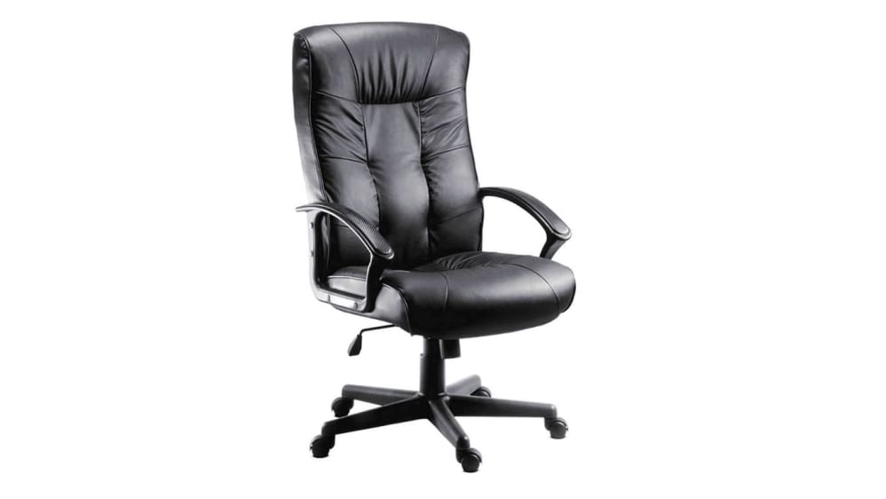 Barney leather effect manager chair hotsell
