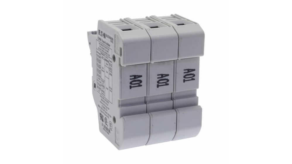 CHM3DIU | Eaton 32A Rail Mount Fuse Holder for 10 x 38mm CHM3DIU | Eaton 32A Rail Mount Fuse Holder for 10 x 38mm