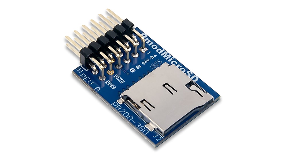 Digilent 410-380 Pmod MicroSD Add On Board for Store and Access On