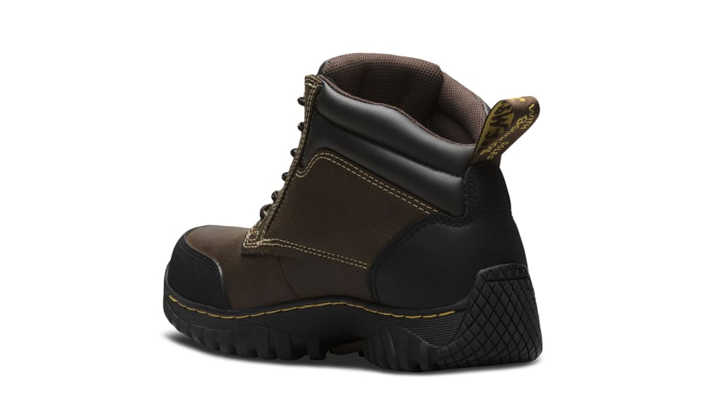Dr Martens Riverton Brown Steel Toe Capped Men's Safety Boots, UK 9, EU 43