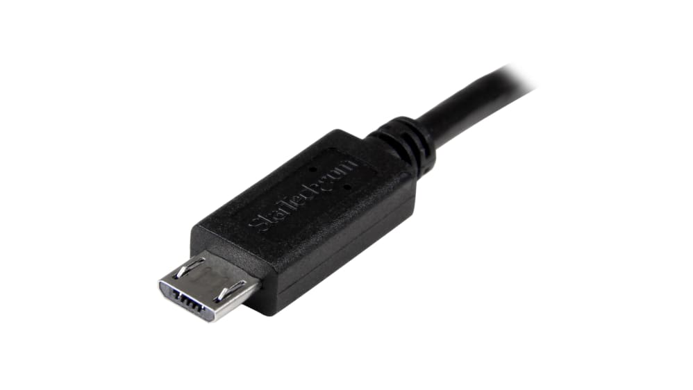 Cable USB 2.0 Startech con B. Micro USB B Macho color Negro