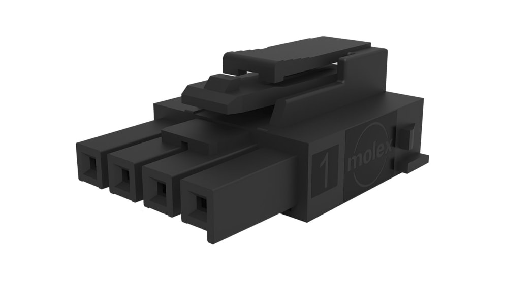 172256-3106 | Molex 圧着コネクタハウジング, 6極, 1列, 3.5 mm, メス