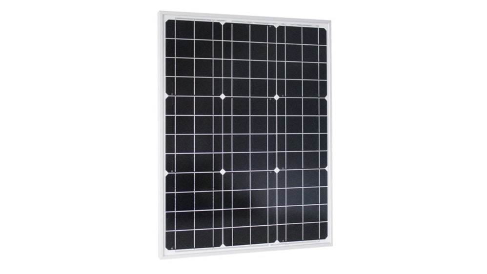 310200, Pannello solare fotovoltaico Phaesun, 50W, 50W, 36 celle, 650 x  505 x 35mm