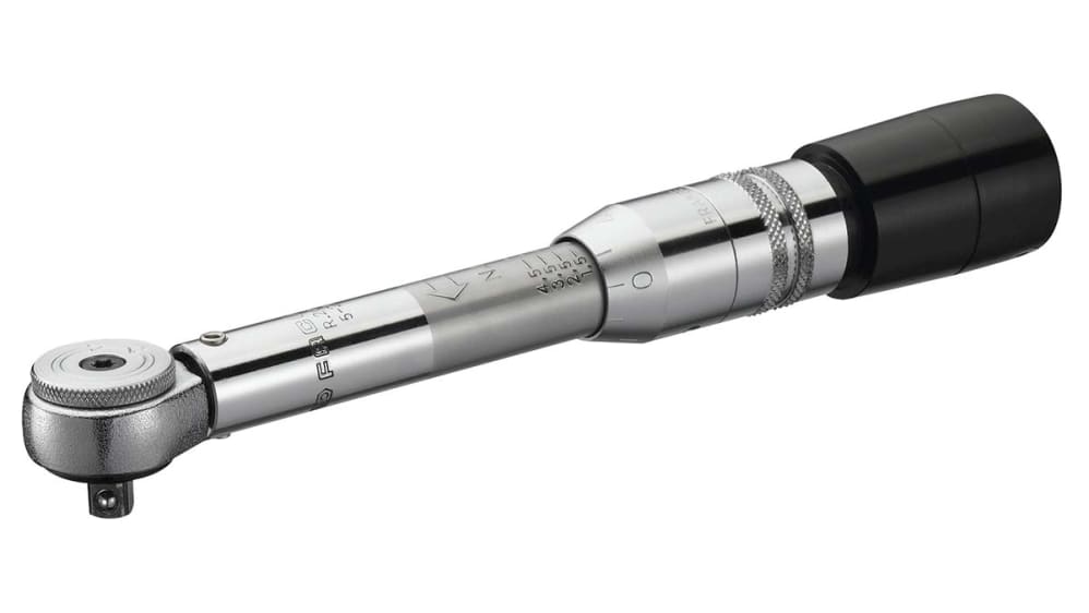R.306-5  Facom Click Torque Wrench, 1 → 5Nm, 1/4 in Drive