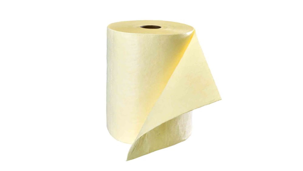 Rouleau Absorbant Produit chimique RS PRO, 1 par paquet , capacité  d'absorption: 50 L