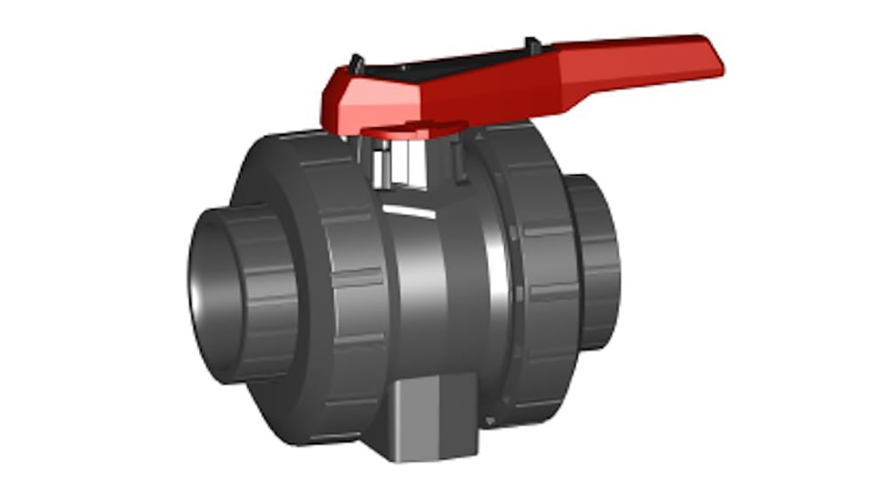 Duokon Vanne à 2 Voies Vanne à Boisseau Sphérique électrique 2 Voies 3
