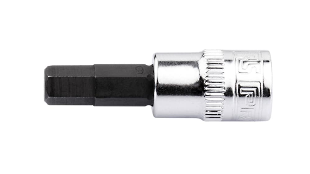 RS PRO 1/4 in Drive Hexagon Square, 18.0mm Overall Length | RS