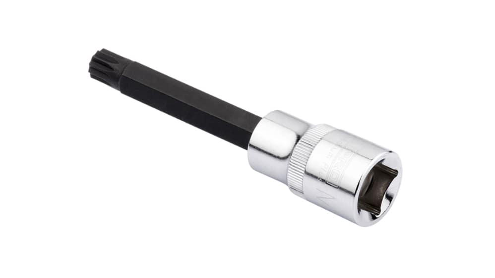 RS PRO 1/2 in Drive 6.00 to 13.22 mm² Bit Square, 100 mm Overall