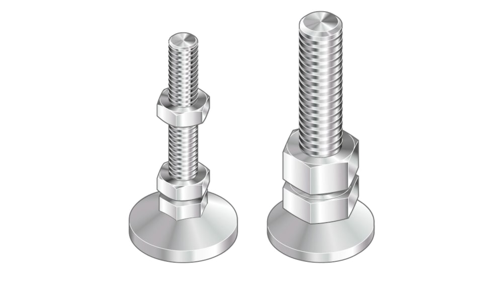 3842529025 | Bosch Rexroth M12 Thread Galvanised Steel Adjustable 