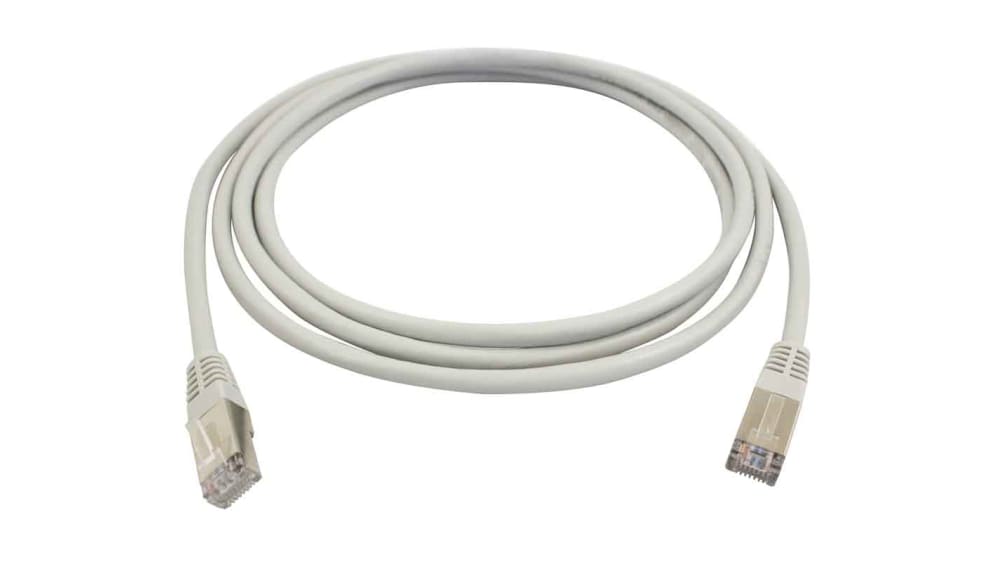 Câble Ethernet catégorie 6 F/UTP RS PRO, Gris, 5m PVC Avec