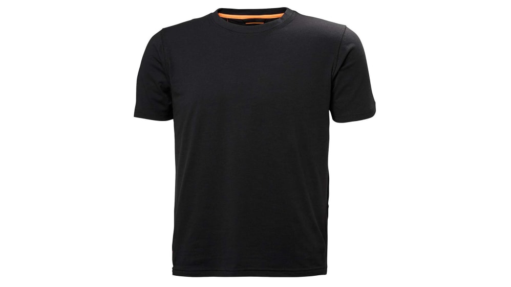 Camiseta para Hombre HELLY HANSEN (M - Algodón - Negro)